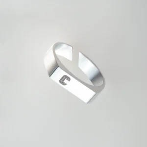 Bague Forma, argenté