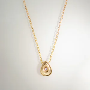 Pendentif Goutte d'Eau, doré